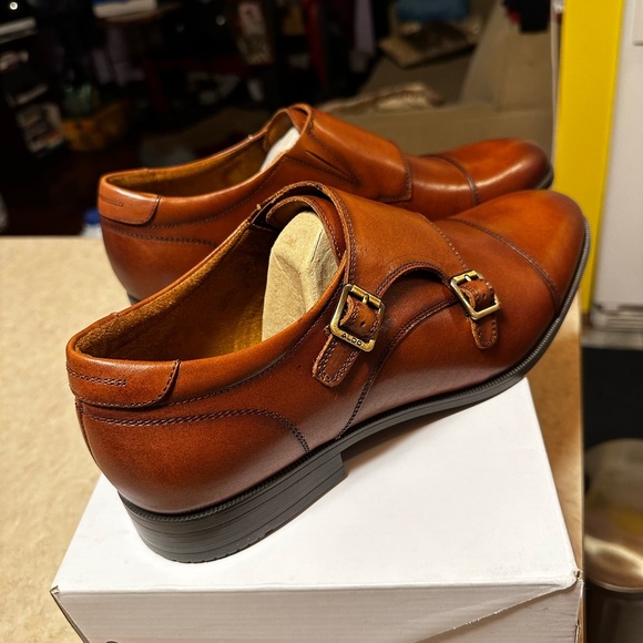 Brand new, never used Aldo double monk strap shoes size 9.5. - Picture 3 of 7